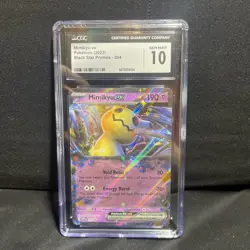 🔥 Mimikyu EX Black Stars Promo 004 CGC Gem Mint 10 - Image 1