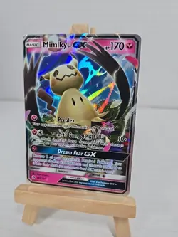 2018 Pokemon Lost Thunder - Mimikyu GX 149/214 Ultra Rare Holo Foil - NM - Image 3