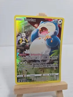 Pokemon TCG Snorlax Lost Origin Trainer Gallery TG10/TG30 Holo Ultra Rare NM - Image 2