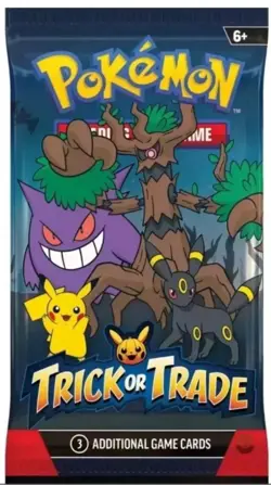 6x Pokemon Trick or Trade BOOster Pack 2024 TCG PACKs - Image 1