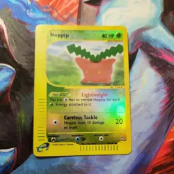 Pokemon Hoppip 83/147 Aquapolis E-Reader Reverse Holo, - Image 1