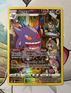 Gengar TG06/TG30 Lost Origin Trainer Gallery Ultra Rare Pokemon NM - Image 1