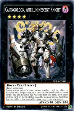 Cairngorgon, Antiluminescent Knight - WIRA-EN049 - Common - 1st Edition - Lightl - Image 1