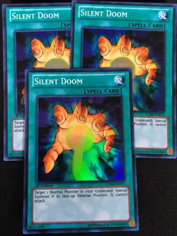 Yugioh Silent Doom LCJW-EN071 1st Super x3 (NM) - Image 1