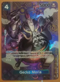 Gecko Moria (SP) ST03-004 Two Legends Foil - Image 1