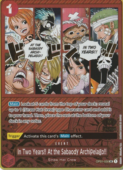 2nd Anniversary One Piece - In Two Years!! At the Sabaody Archipelago!! - Image 1