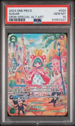 2024 ONE PIECE OP06-WINGS OF THE CAPTAIN #024 SUGAR SPECIAL ALTERNATE ART - Image 1