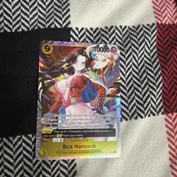Boa Hancock SR OP14-112 The Azure Sea's Seven English One Piece TCG Super Rare - Image 1