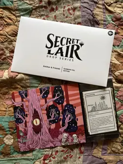Magic MTG Secret Lair Animar And Friends Rainbow Foil Edition 2025 New & Sealed - Image 1