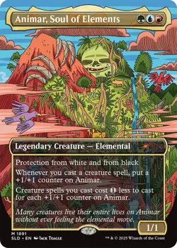 Animar and Friends Foil Secret Lair Magic the Gathering MTG New Sealed temur - Image 1