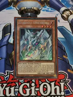Stardust Synchron - Secret Rare - DAMA-EN002 - 1st Edition - NM - Yugioh - Image 1