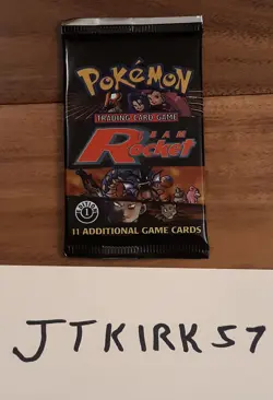 Pokemon Team Rocket 1ST Edition Booster Pack, Factory Sealed, Vintage, BOX FRESH - Image 1