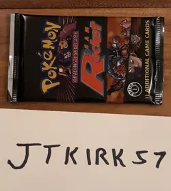 Pokemon Team Rocket 1ST Edition Booster Pack, Factory Sealed, Vintage, BOX FRESH - Image 5