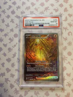 Pokemon TCG Chi-Yu EX Scarlet & Violet Paldea Evolved Holo Card 259/193 PSA 10 - Image 1