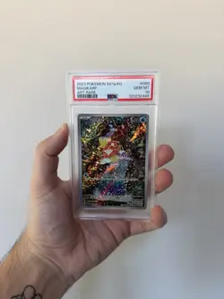 Pokemon Magikarp Holo Card Paldea Evolved, PSA 10, TCG - Image 1