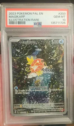 Pokemon Magikarp TCG Scarlet & Violet Paldea Evolved Holo Card. PSA 10. GEM MINT - Image 1