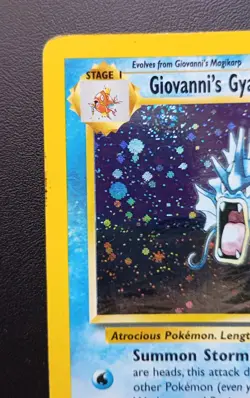 PoKeMoN POKEMON CARD GIOVANNI'S GYARADOS GYM CHALLENGE SET RARE HOLO 5/132 - Image 3