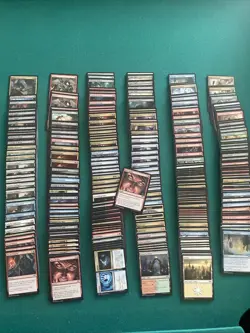 MTG Ravnica Allegiance 419 Ct Card Lot With 1 Foil, Burn Bright - Image 1