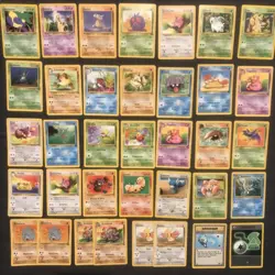 Vtg Pokemon TCG 36 Card Lot FRENCH FRANCAIS- Fossil Jungle Neo Genesis WOTC - Image 2