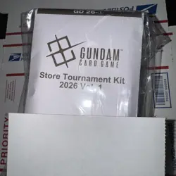 Gundam Card Game Store Tournament Kit 2026 Vol. 1 Brick Of 8 Kits - Image 1