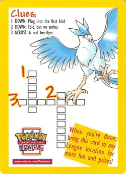 Pokemon Promo Legendary Birds TCG WOTC Promotional Card Rare - Image 2