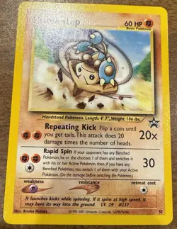 Hitmontop #37 - Black Star Promo - WoTC Pokemon Card - Near Mint (NM) - Image 1