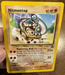 Hitmontop #37 - Black Star Promo - WoTC Pokemon Card - Near Mint (NM) - Image 2