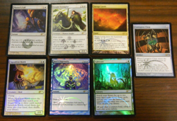 MTG Lot Of (7) DCI Promo Foil Cards From (2011) Excellent - NM - Image 1