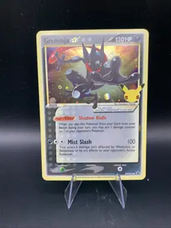 Greninja Gold Star Holo Promo Card SWSH144 Pokemon TCG NM - Image 1
