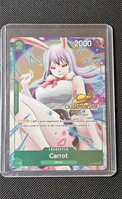 One Piece Card Game Carrot P-070 CS 25-26 Event Pack Promo Foil English - Image 1
