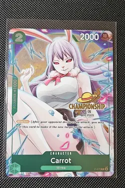 One Piece Card Game Carrot P-070 CS 25-26 Event Pack Promo Foil English - Image 3