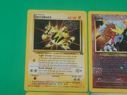 Vintage Pokemon WOTC Promos Electabuzz, Latias,Entei, Rockets Sneasel 4 NM Cards - Image 4