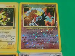 Vintage Pokemon WOTC Promos Electabuzz, Latias,Entei, Rockets Sneasel 4 NM Cards - Image 5