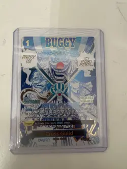 Manga Cross Guild OP09-057 Buggy ONE PIECE Card The Best vol.2 English PRB-02 - Image 2