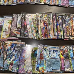 Huge, All Near Mint, 268 Pokemon Card Lot- Full Arts, EXs, Promos, Shinies, Vs - Image 5