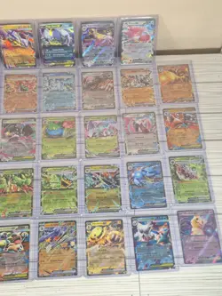 44 Scarlet And Violet EX Card Lot -NM Pokemon TCG - Mew, Lugia, Mega, 151, - Image 4