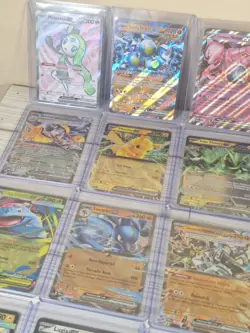 44 Scarlet And Violet EX Card Lot -NM Pokemon TCG - Mew, Lugia, Mega, 151, - Image 5