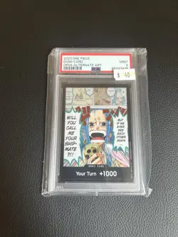 2023 One Piece Kingdoms of Intrigue Don!! Card Alternate Art PSA 9 Pop 14 - Image 1