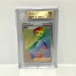 Rose 196/189 - Darkness Ablaze - Graded Pokemon Card - BGS 10 (PSA 10) - Image 1