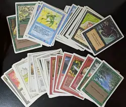 MTG Revised 3rd Edition 50 Card Lot -Sol Ring, Swords To Plowshares And More - Image 1