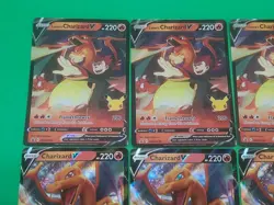 Pokemon TCG Charizard Mixed Lot, GX's, V's9 Cards Lot NM-MINT Gradable Nice! - Image 4
