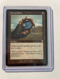 Urza's Filter Invasion Artifact Rare MAGIC THE GATHERING CARD - Image 2