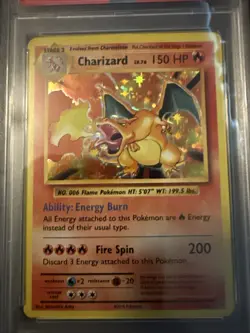PSA 7 GRADED Charizard 11/108 XY Evolutions HOLO Pokemon Card - Image 2