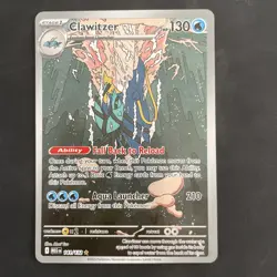 Clawitzer- 141/132 - Illustration Rare - Mega Evolutions - Pokemon Card - NM/M - Image 1