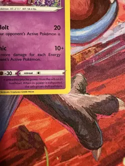 Pokemon TCG Espeon SWSH174 Sword & Shield Black Star Promo Card Cosmos Holo NM - Image 4