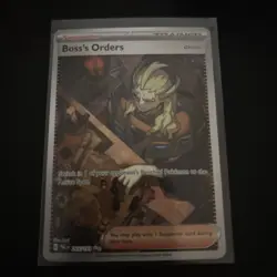 Pokemon Boss's Orders, Trainer card from Paldea Evolved #265 - Image 1