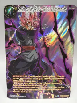 Dragon Ball Super Card Game Realm of the Gods - Black Kamehameha BT16-092 - NM - Image 1