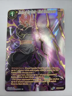 Dragon Ball Super Card Game Realm of the Gods - Black Kamehameha BT16-092 - NM - Image 2