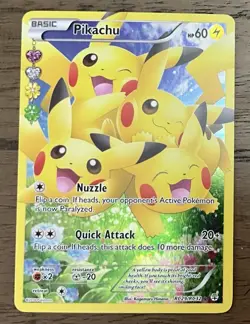 Pokemon Pikachu RC29/RC32 Generations Ultra Rare FullArt Holo Card LP - Image 1