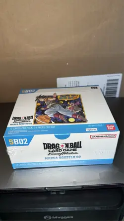 Dragon Ball Fusion World Card Game Manga Booster SB02 Booster Box English - Image 1